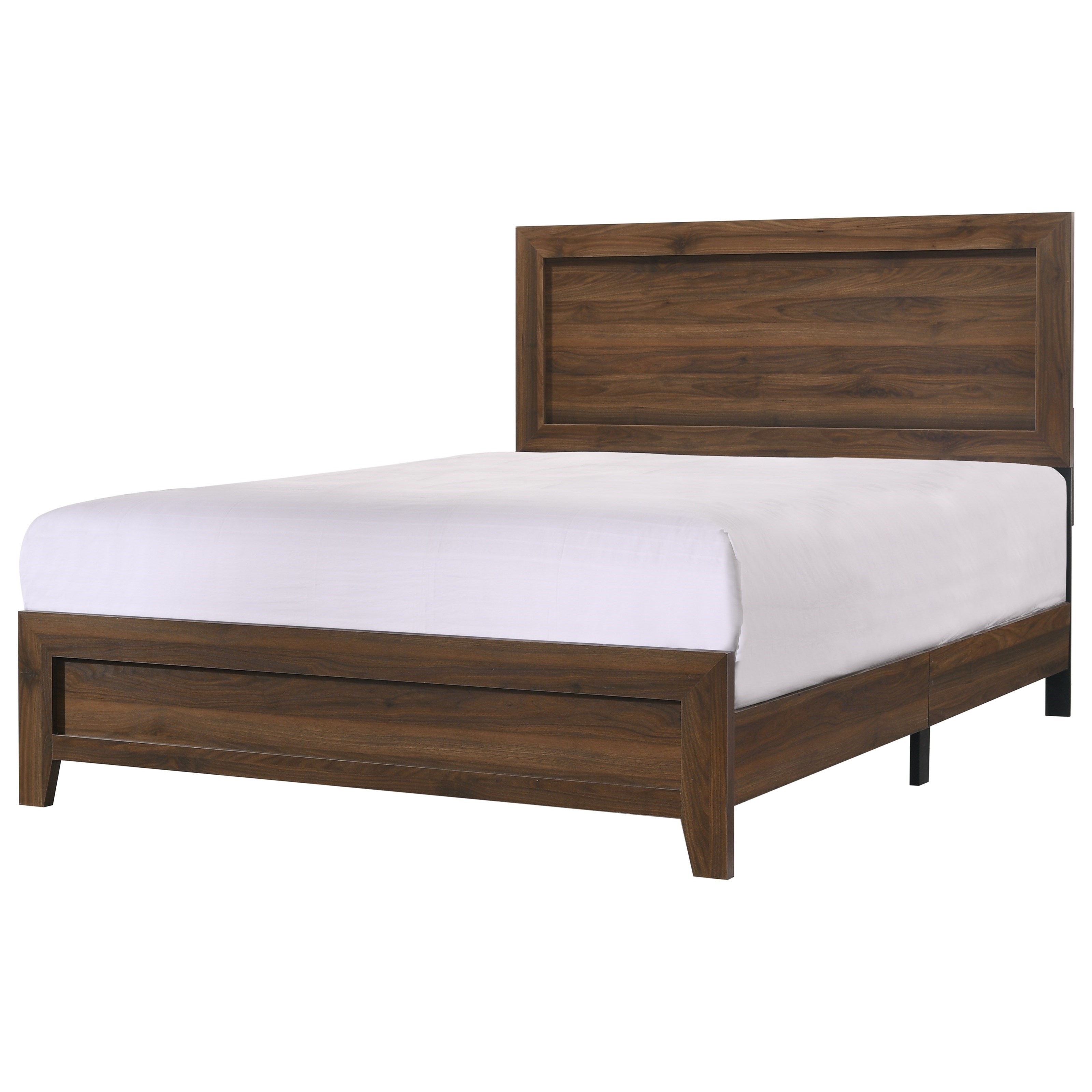 Crown Mark Millie Contemporary Full Wood Bed Royal Furniture Bed